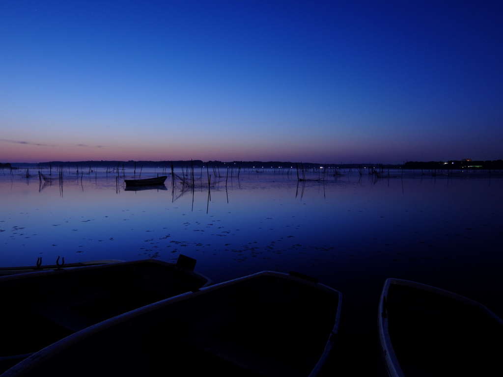 (再現像)印旛沼　～ Blue moment ～