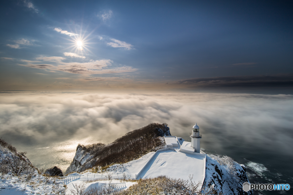 Lighthouse in the sky