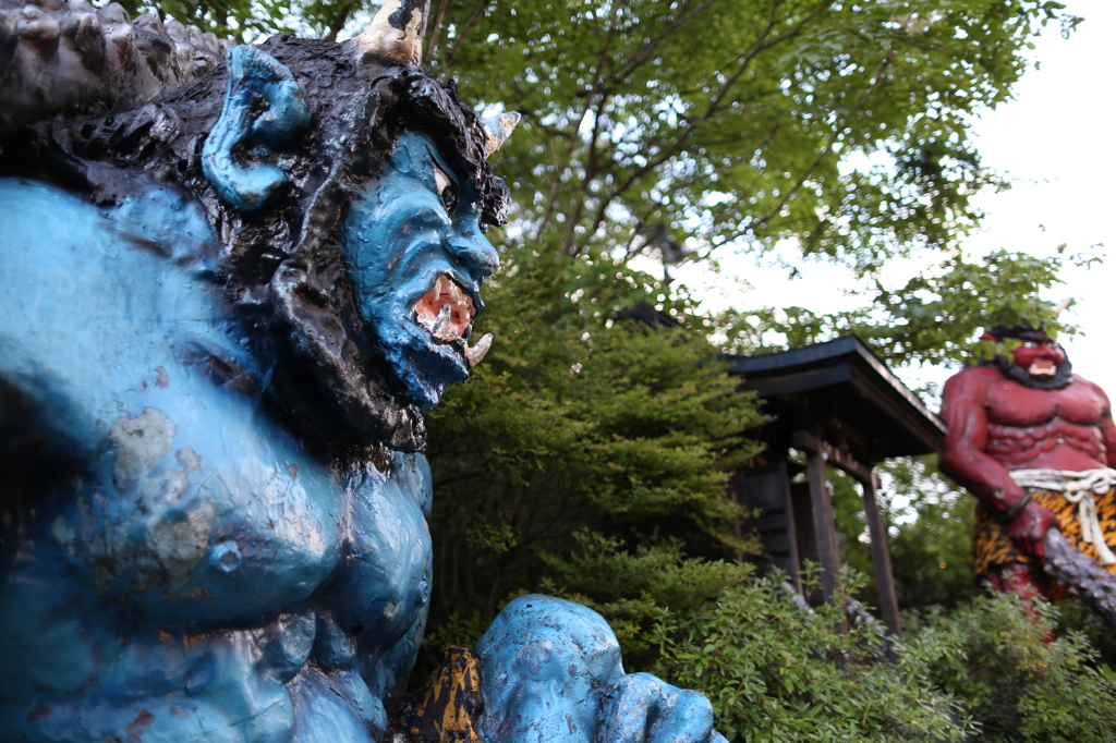 登別温泉　青鬼