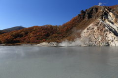 登別温泉地獄谷 秋⑪