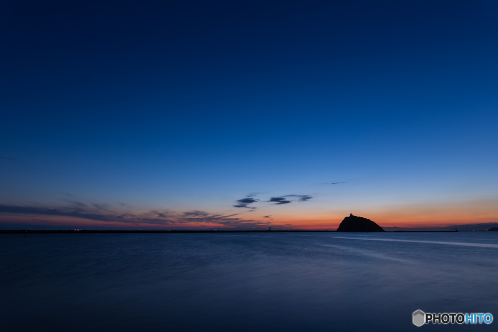 黄昏の大黒島