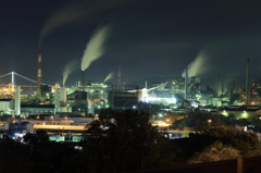 室蘭工場夜景