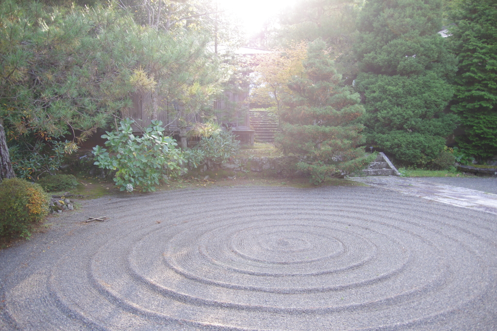 お寺のお庭