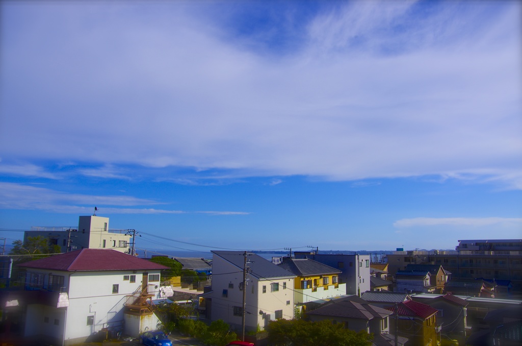 ベランダからの情景