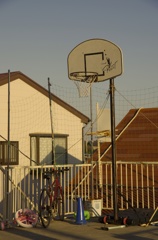 バスケットボール少年が目に浮かぶ