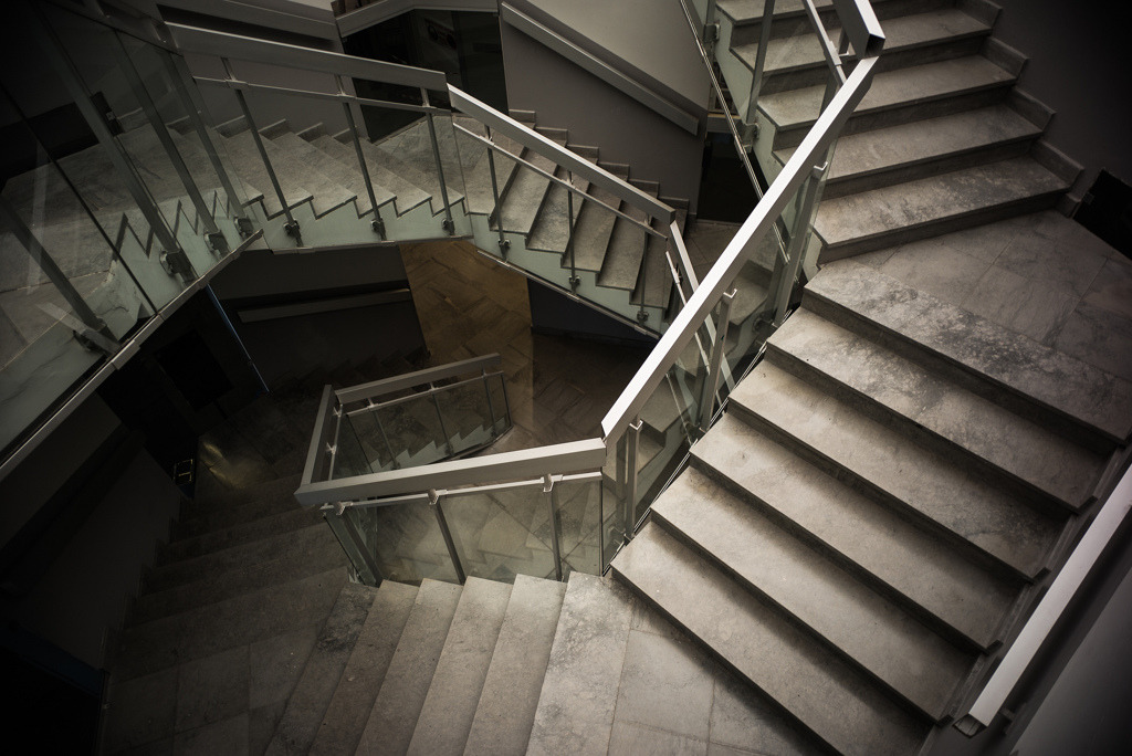 Stairs at Fundation Vasarely