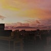 山と暮らす～朝焼けに染まる街～