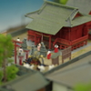 参拝する人々