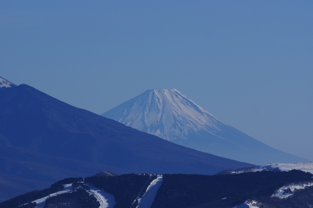 蒼に染まる