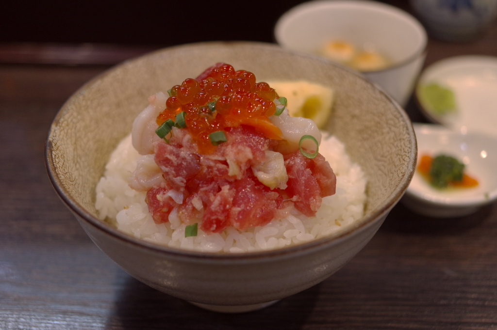 lunchは～海鮮丼・上!!!!!