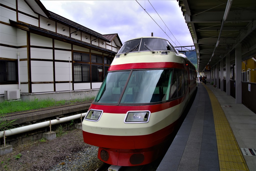 湯田中駅に到着～( ^o^)ノ