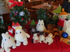 ムーミン谷もクリスマス