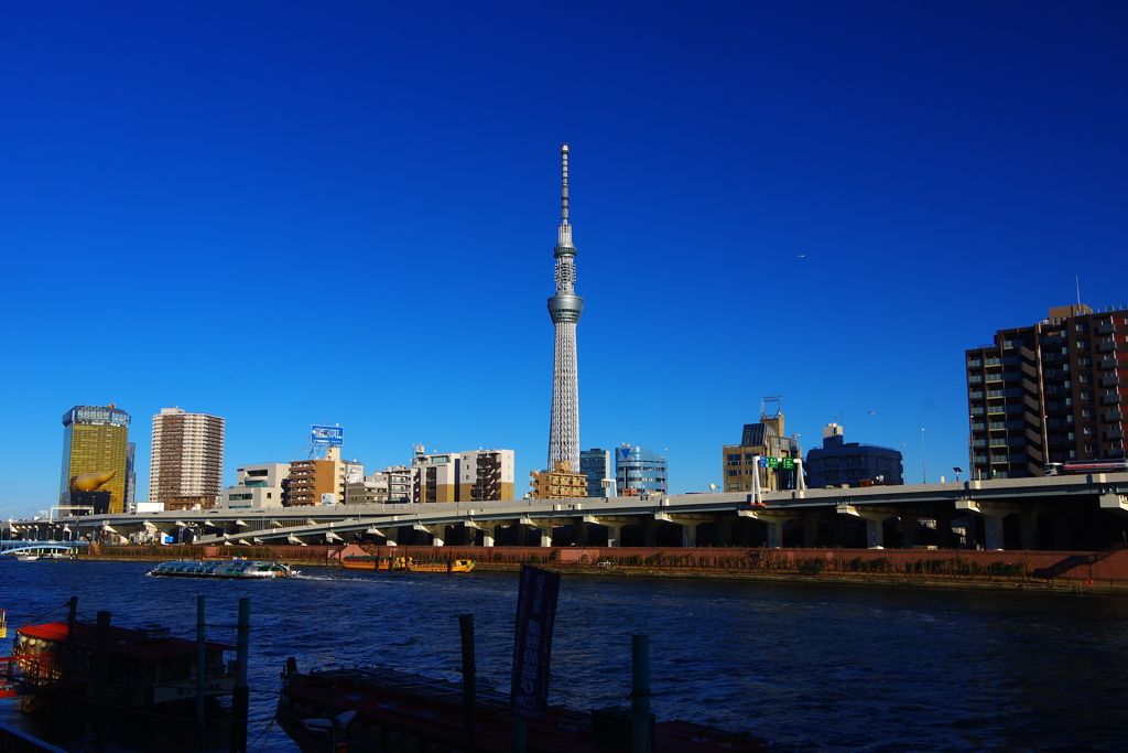 しずくBlue　大好きな碧空とのっぽのTower