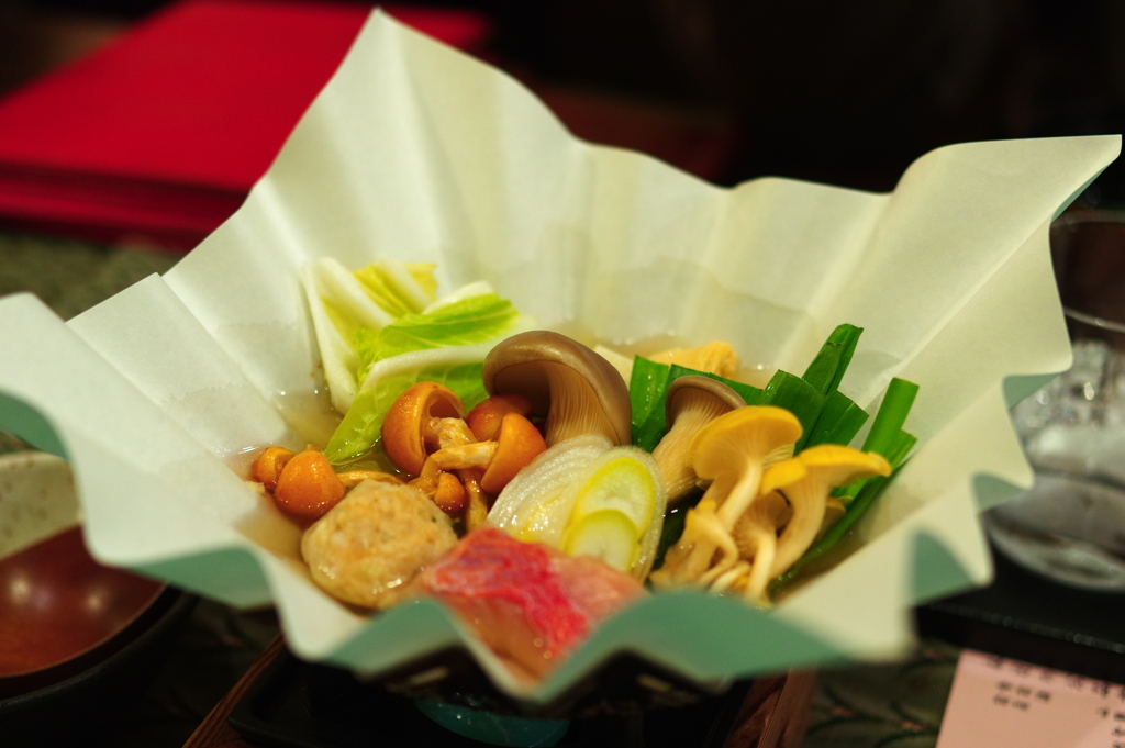 小鍋・金目鯛のしょっつる鍋