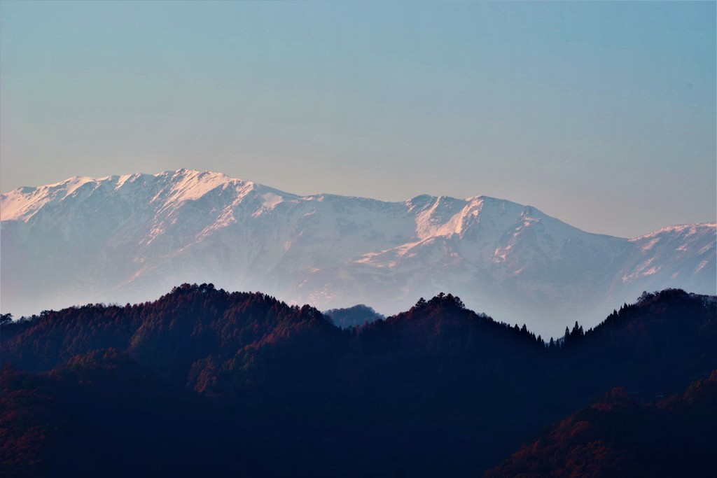 真白き雪を纏いて・・・