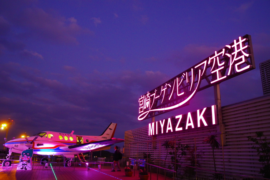 初！宮崎ブーゲンビリア空港