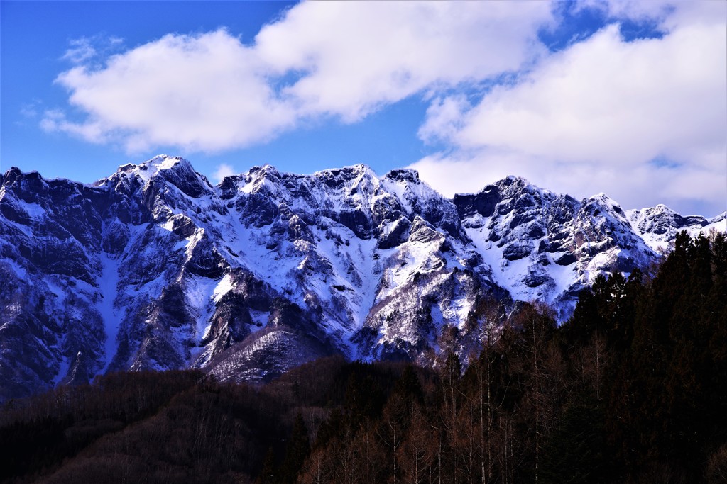 峻険～春の戸隠山～