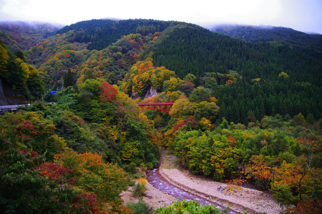 君と眺めた美しい秋～赤い橋の記憶～