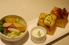 ケークサレ＆フレンチサラダ