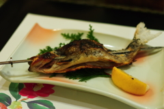焼き物・岩魚の塩焼き