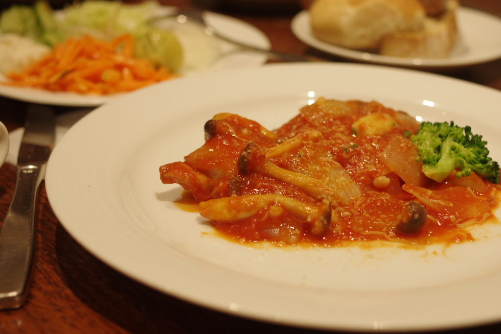 チキンのトマト煮♫