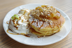 キャラメルリンゴPancake