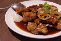 酢豚に・・・パイナップルはあり？なし？σ(^◇^;)