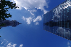 蒼の世界・空と雲と碧と