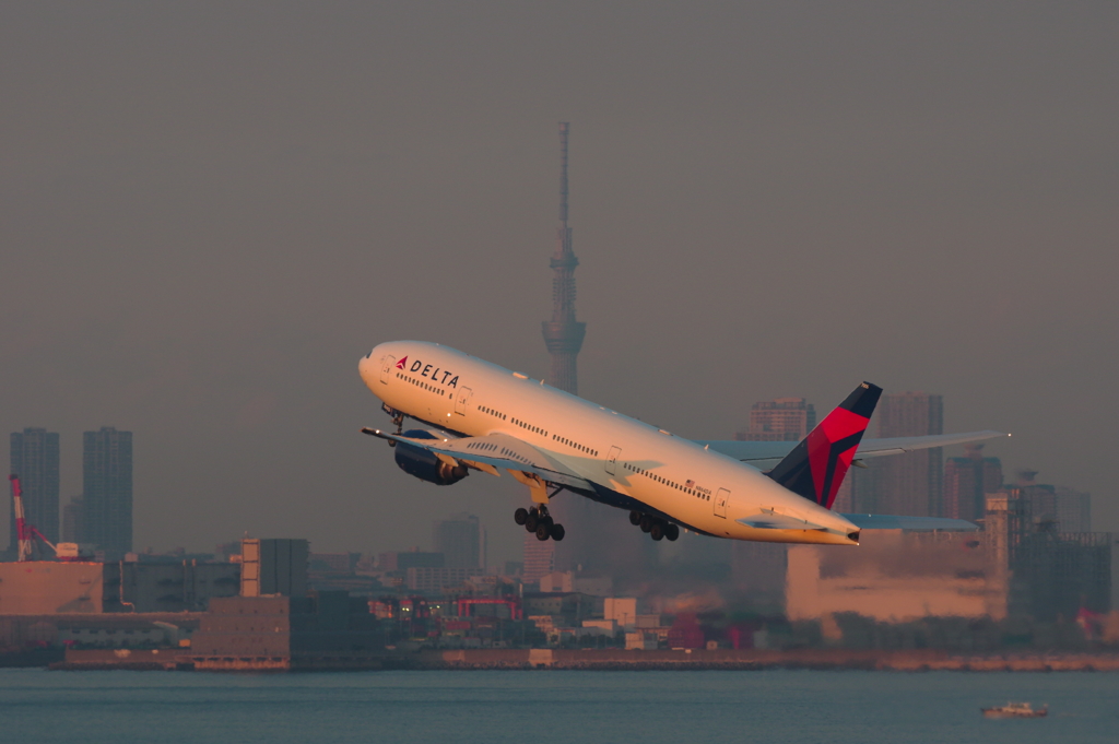 黄昏色の空へ