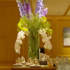 カフェ　キュイジーヌに飾られたお花
