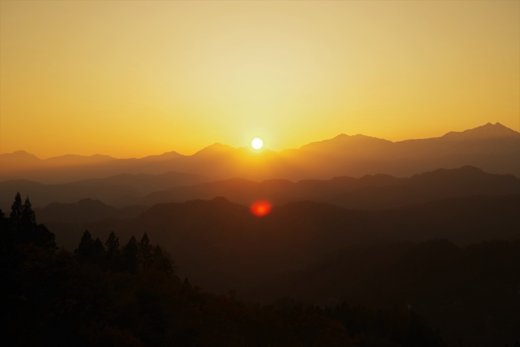 君と見た秋の夕陽～輝き～