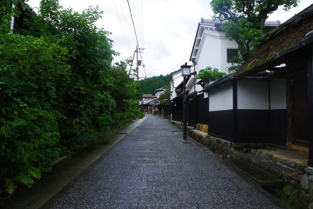 奧嵯峨野の街並み