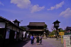 碧空に惹かれて善光寺参り♬*.+