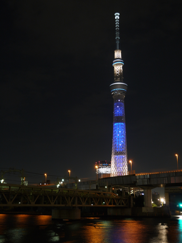 東京スカイツリー「夜空」