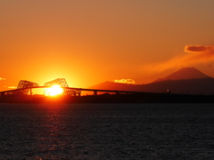 舞浜夕景