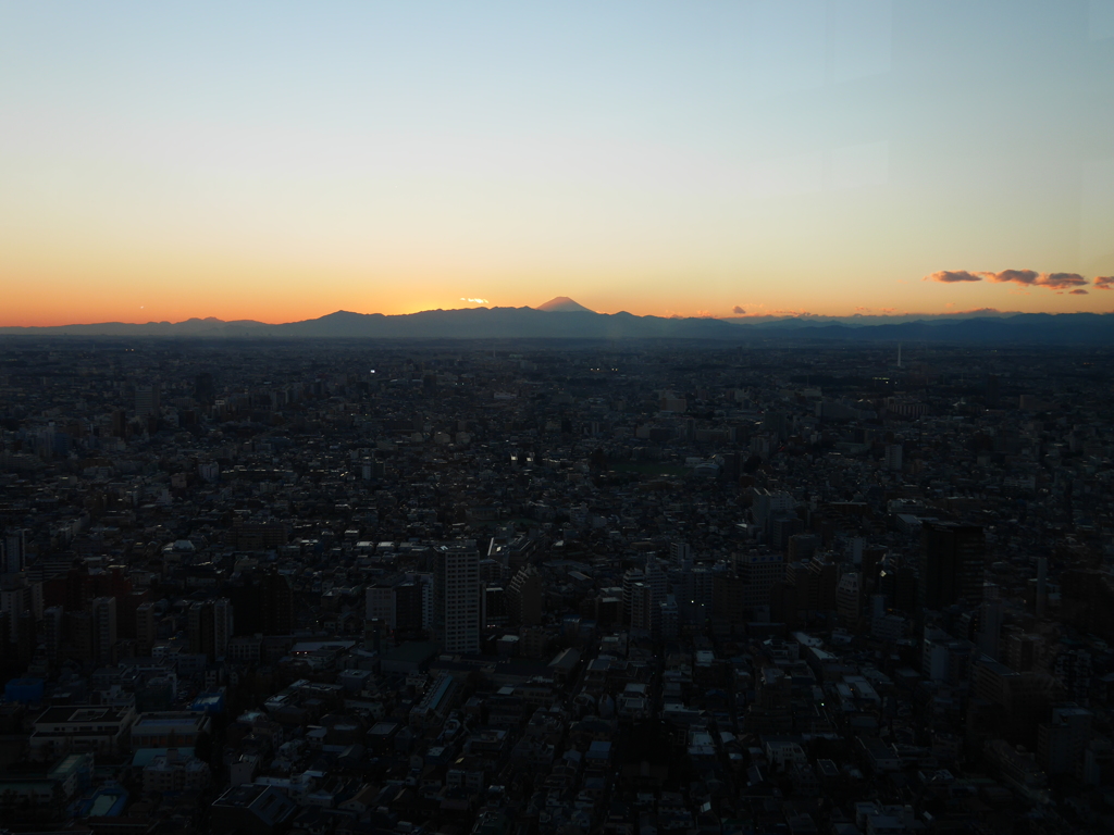 夜に向かう東京