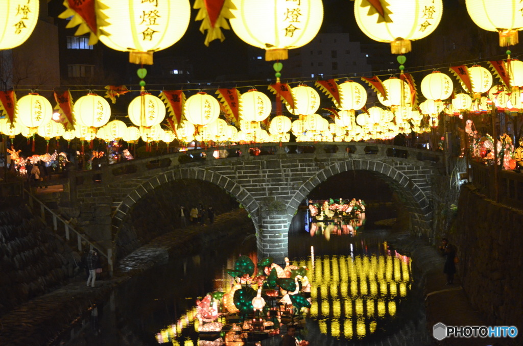 長崎ランタンフェスティバル　2018年。