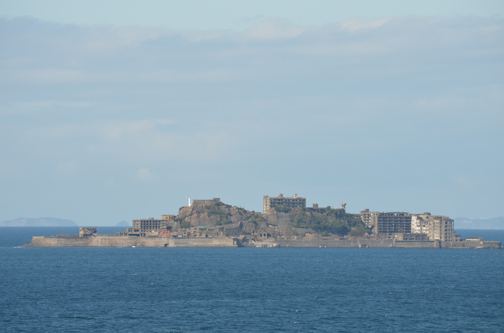 軍艦島登場～。