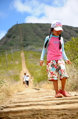 やっとおりれた。