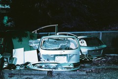 多摩川snap Lomography Lomochrome Purple XR