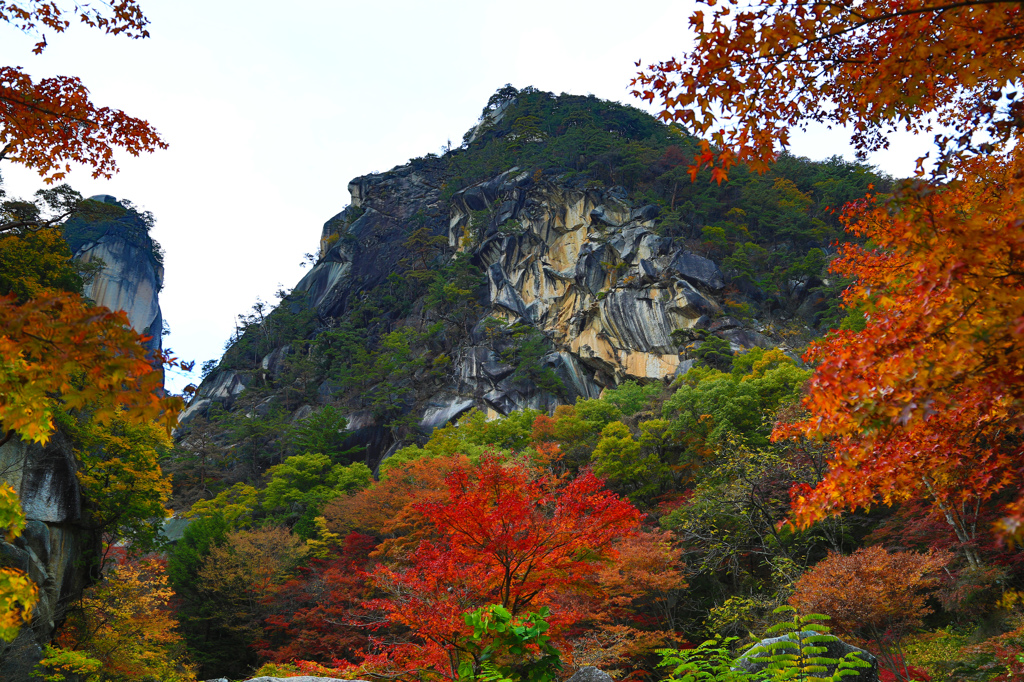昇仙峡の紅葉