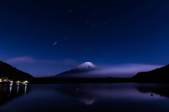 富士山　～精進湖～