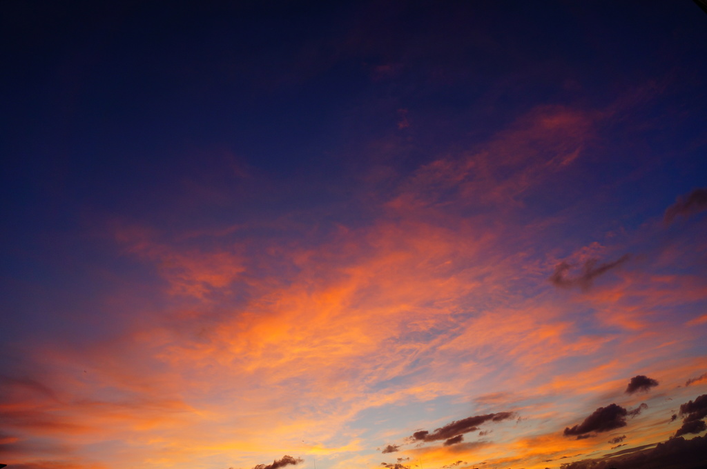 夕焼け　