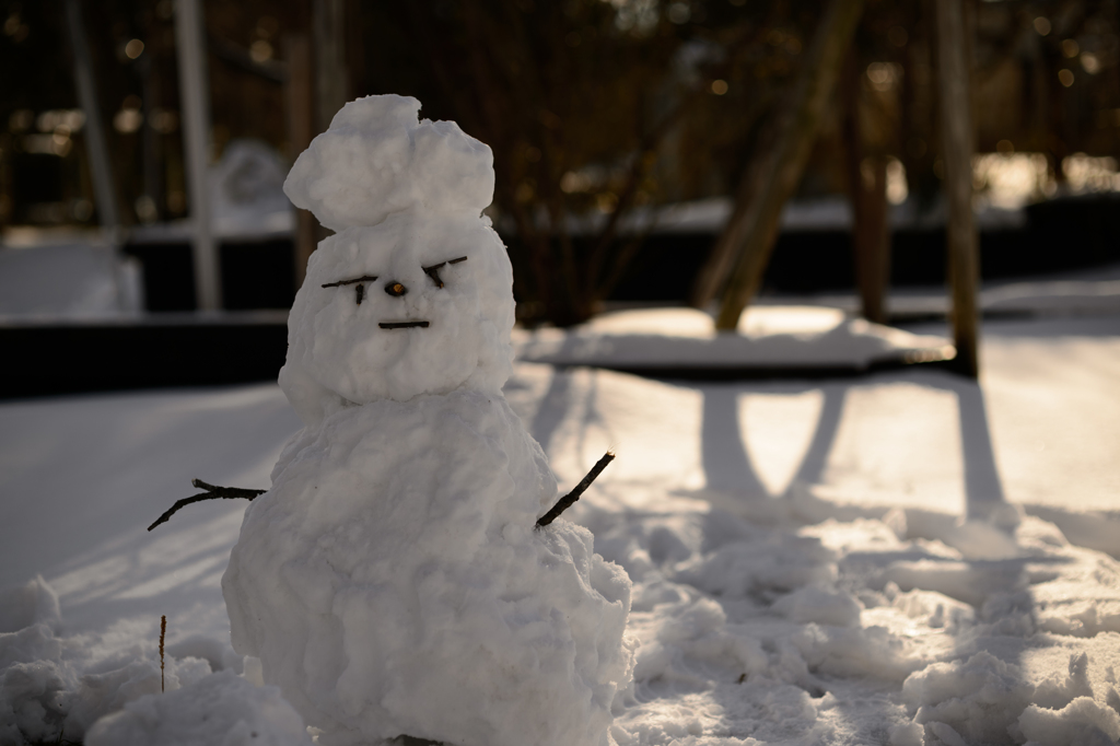 ポンパドール雪だるま