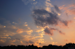 今日の夕暮れ時_151011-2
