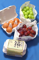 葡萄と玉子