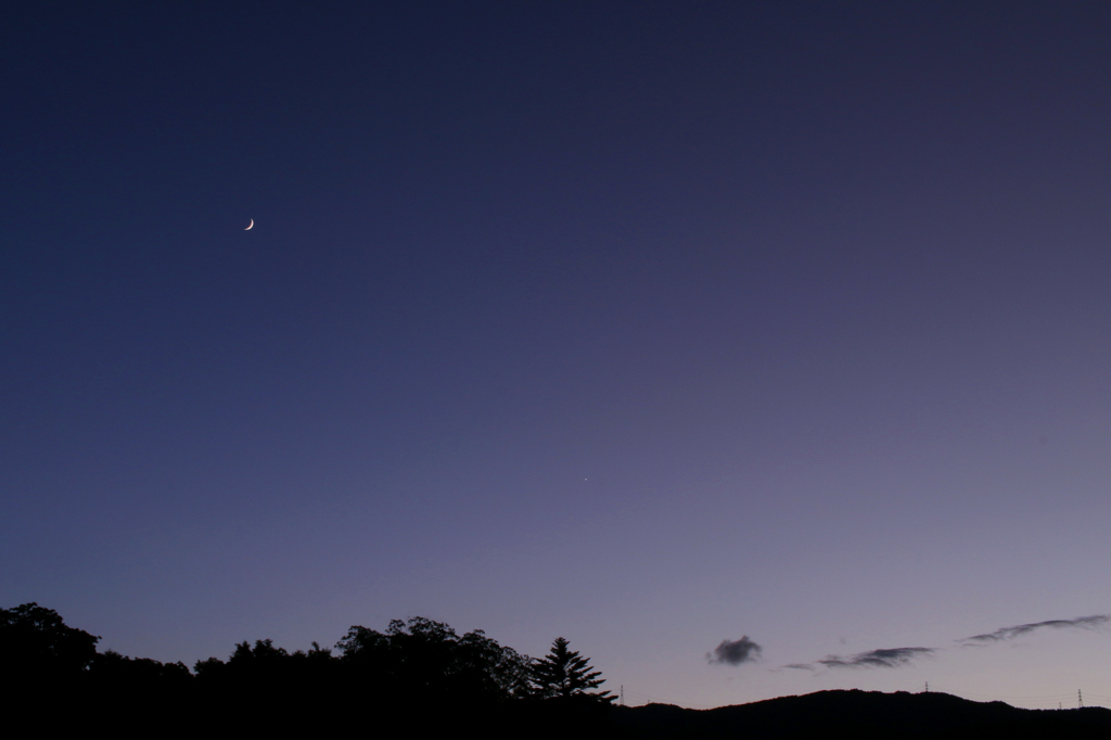 2015年7月20日の夕暮れ