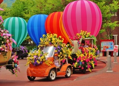 花車のパレード