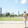 横浜ランドマークタワーを望む