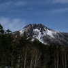 頂きを目指す　白根山を望む
